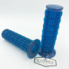Poignées oldschool BMX PLASTICHE CASSANO 110mm bleu - made in Italy