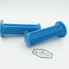 Poignées oldschool BMX PLASTICHE CASSANO 120mm bleu - made in Italy