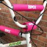 Mousses de protection Padset rose - oldschool BMX