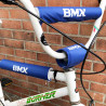 Mousses de protection Padset bleu - oldschool BMX