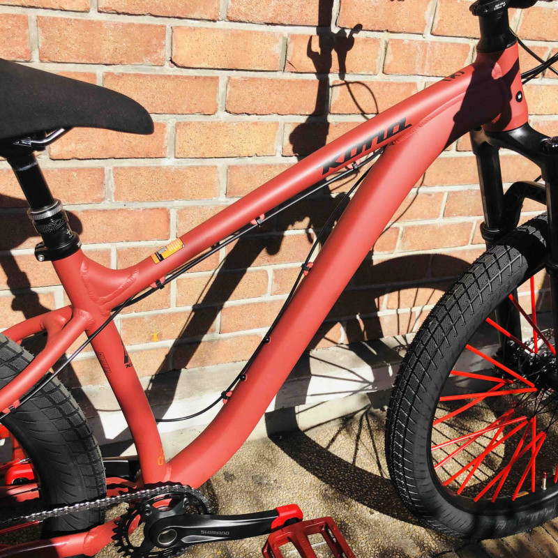 VTT custom BIKELIFE x  KONA Big Honzo - rouge - medium