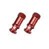 Capuchons de valves CNC/demonte obus GRANITE rouge Juicy Nipples