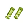 Capuchons de valves CNC/demonte obus GRANITE vert Juicy Nipples