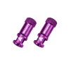 Capuchons de valves CNC/demonte obus GRANITE violet Juicy Nipples