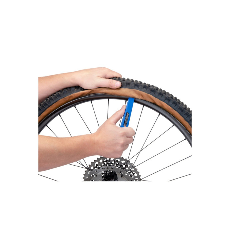 Démontes-pneu PARK TOOL renforcé acier/vinyle TL-6.3 - x3