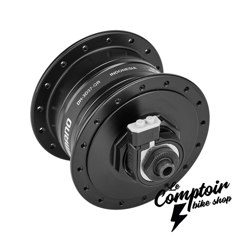 Moyeu Dynamo Shimano DH-3D37 6V/3W 100x9 QR 36H