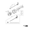 Moyeu Dynamo Shimano DH-3D37 6V/3W 100x9 QR 36H