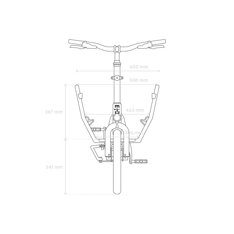 Vélo Cargo Muli Motor EU
