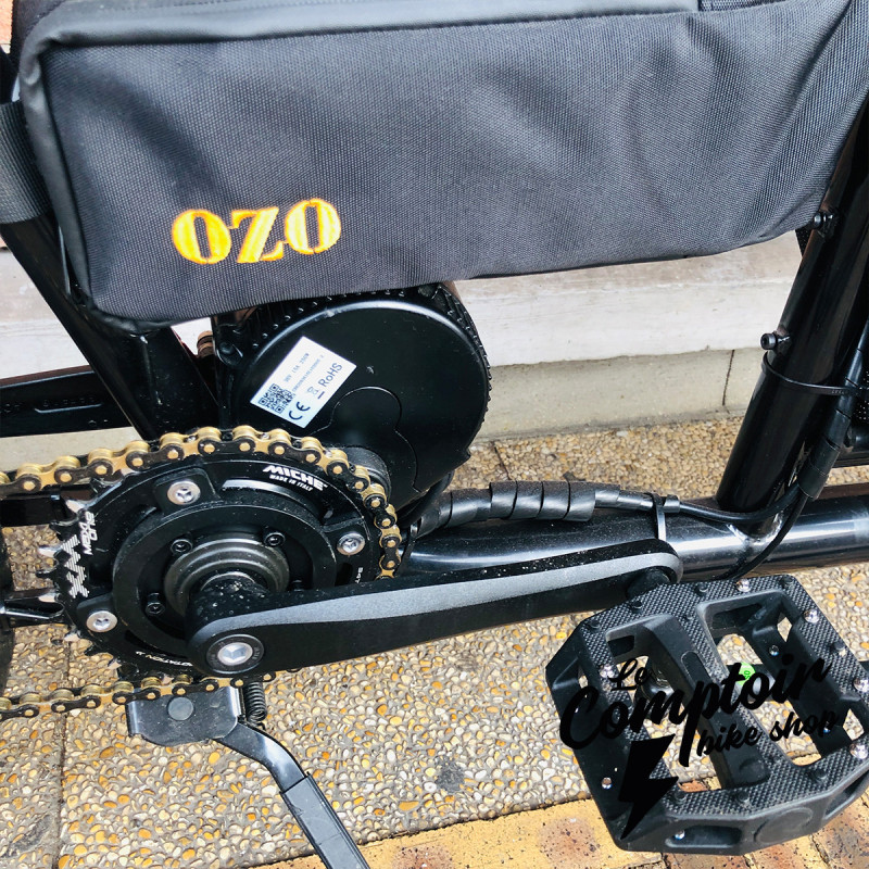 Vélo Cargo Muli Muskel (Musculaire) électrifié - Noir