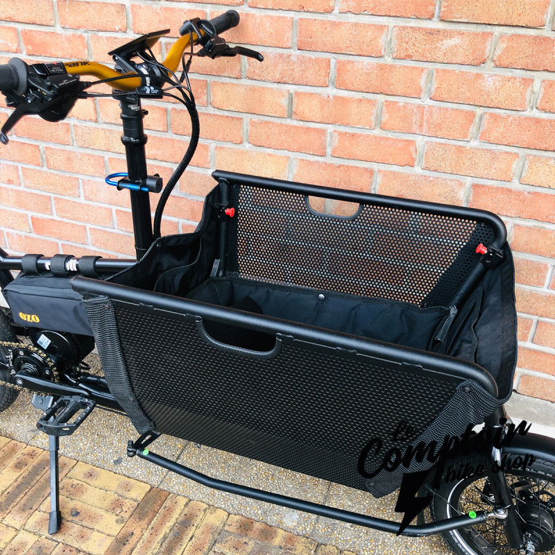 Vélo Cargo Muli Muskel (Musculaire) électrifié - Noir