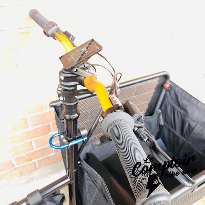 Vélo Cargo Muli Muskel (Musculaire) électrifié - Noir