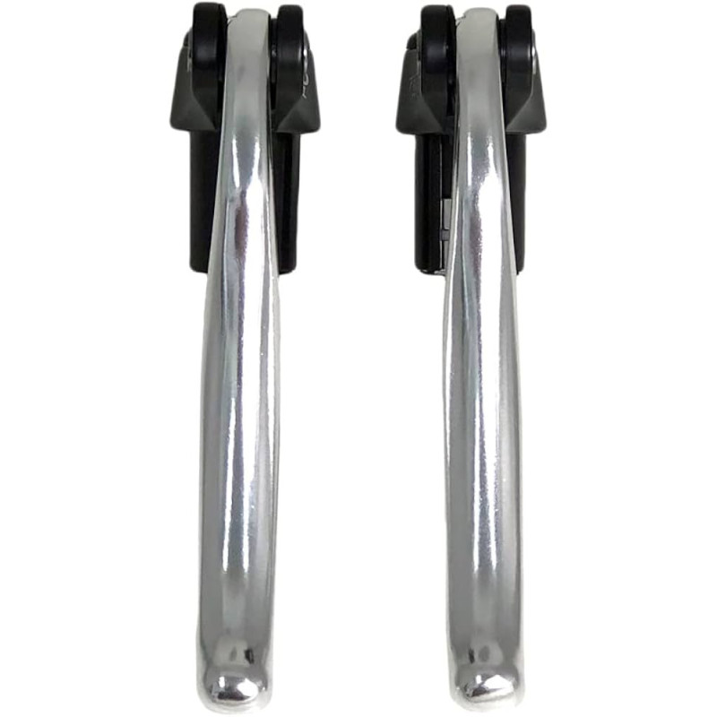 Paire de leviers triathlon TEKTRO RX4.1 silver