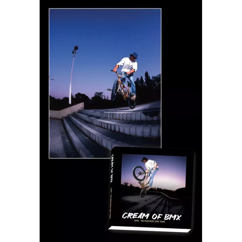 Livre CREAM OF BMX "midschool years" par BICROSS
