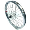 Paire de roue BMX custom 20 pouces 36H BSD K7 x Hazard lite chromée - 36H