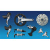 Étrier avant SHIMANO CUES BR-U6030 Flat Mount Silver – Série Limitée