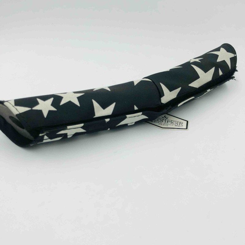 Mousses de protection Padset de guidon V-bars étoile noir - oldschool BMX