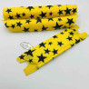 Mousses de protection Padset V-bars étoiles jaunes - oldschool BMX