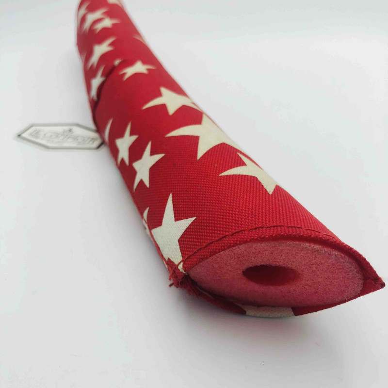 Mousse de protection Padset de guidon V-bars étoiles rouge - oldschool BMX