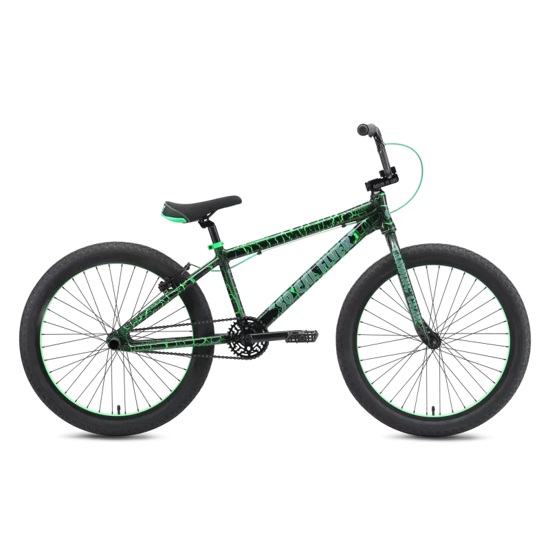 SE BIKES So Cal Flyer Green Crackle - 24 pouces