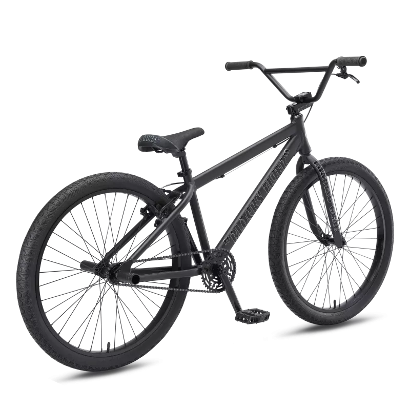 SE BIKES Blocks Flyer Matte Black - 26 pouces