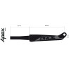 Fourche BMX Race PRIDE RACING Apex tapered 20mm matt black - 20 pouces