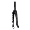 Fourche BMX Race PRIDE RACING Apex tapered 20mm black white - 20 pouces