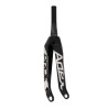 Fourche BMX Race PRIDE RACING Apex tapered 20mm black chrome - 20 pouces
