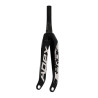 Fourche BMX Race PRIDE RACING Apex tapered 20mm black chrome - 20 pouces