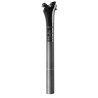 Tige de selle DEDA RS CARBON Ø27.2mm, longueur 400mm, sans recul, vis titane - POB finish