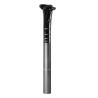 Tige de selle DEDA RS CARBON Ø27.2mm, longueur 400mm, sans recul, vis titane - POB finish