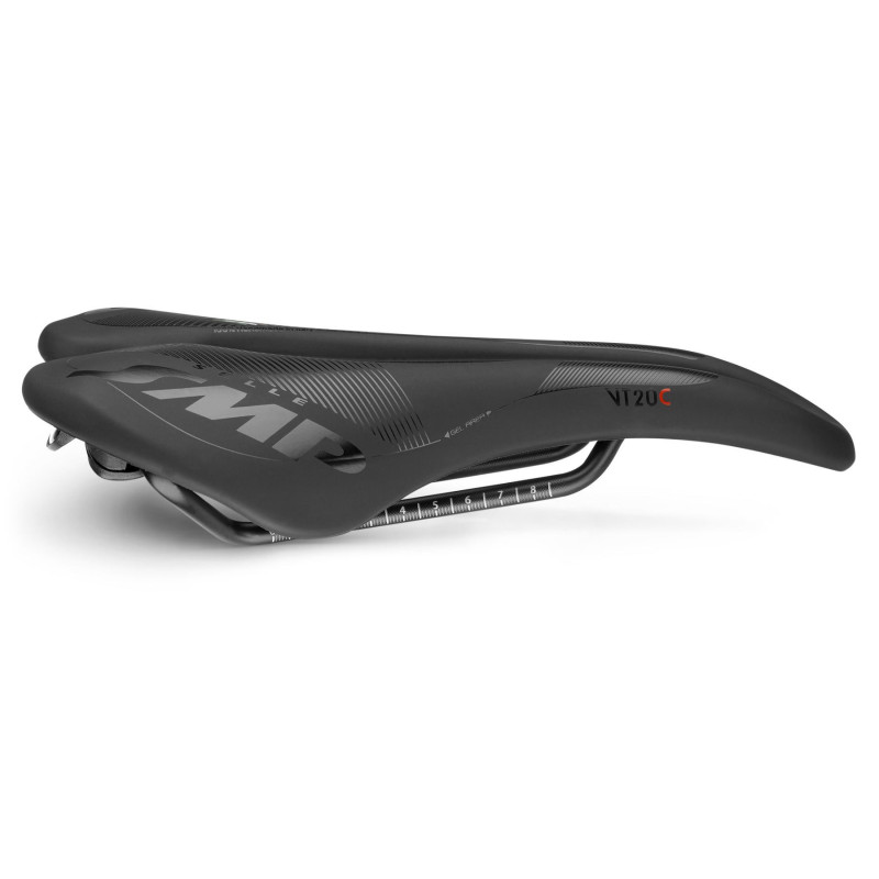 Selle SMP VT20C Gel Noir – Selle courte ergonomique Gravel & Route