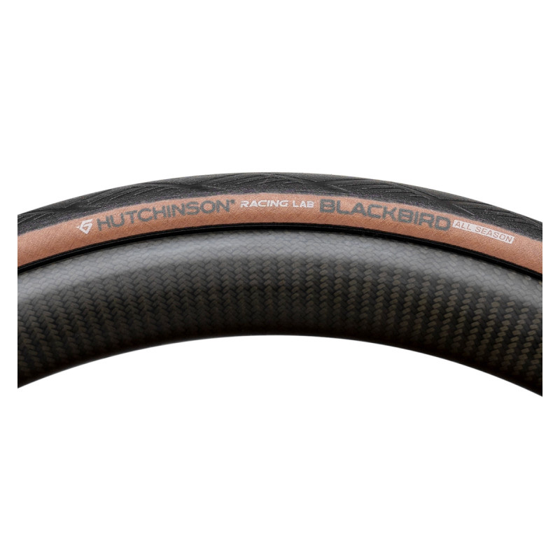 Pneu HUTCHINSON Blackbird AllSeason - 700x34c (34-622) Tubeless Ready - Flan tan