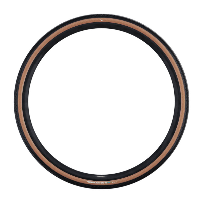 Pneu Gravel SCHWALBE G-ONE RS Pro - 700x50c (50-622) - Transparent Sidewall