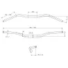 Guidon TERAVAIL Swale Carbon 31.8 – Bikepacking & Confort longue distance