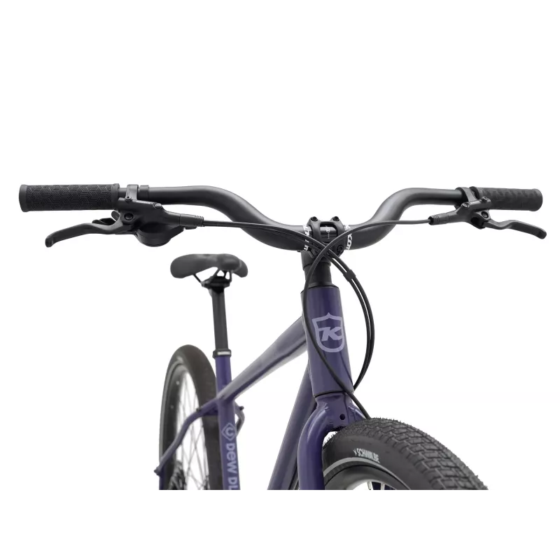 Vélo urbain KONA Dew DL Violet LG – Shimano CUES, Freins Hydrauliques