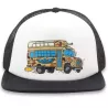 Casquette SE BIKES trucker Bus noir - blanc