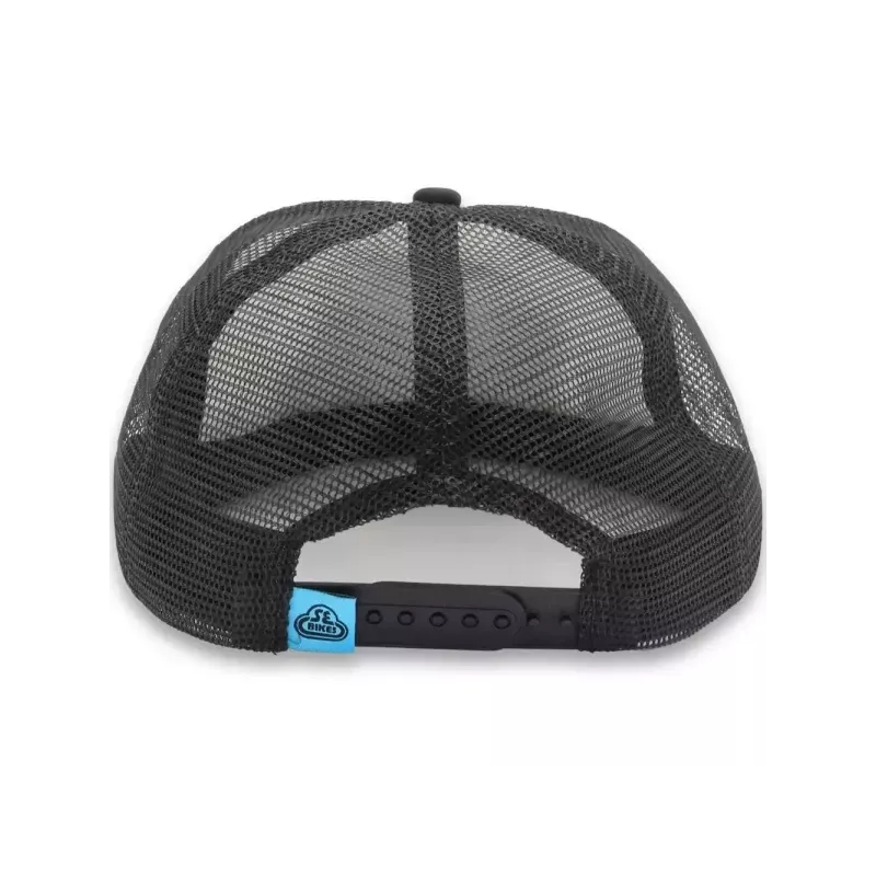 Casquette SE BIKES trucker Bus noir - blanc