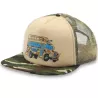 Casquette SE BIKES trucker Bus tan - camo