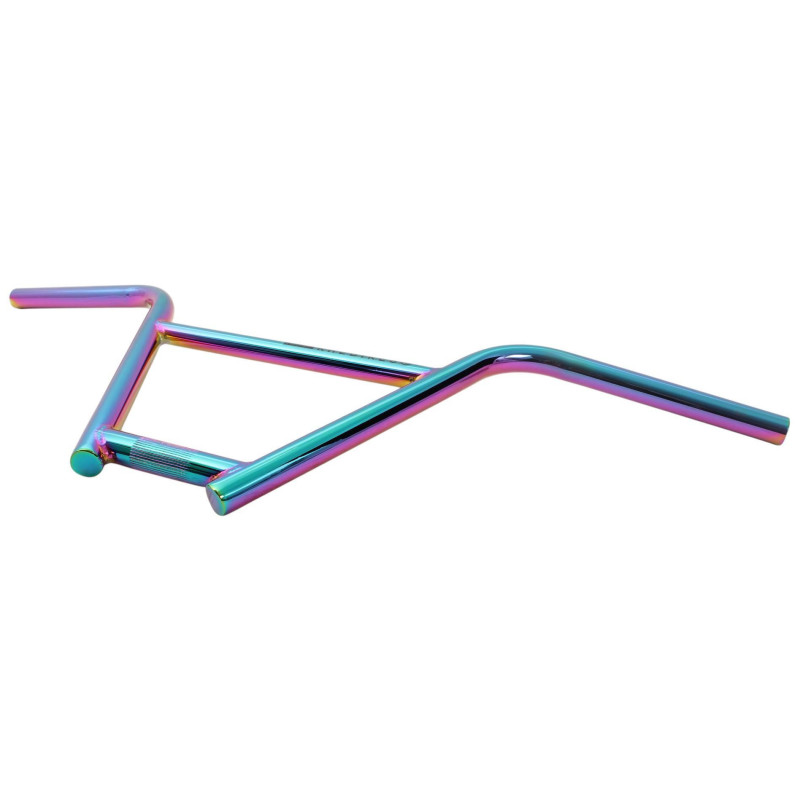 Guidon BMX KHE MVP 9 pouces Oil slick 4 pièces - neochrome