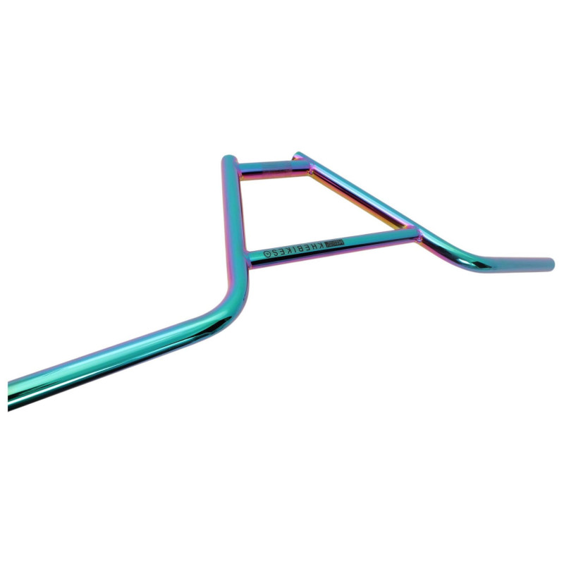 Guidon BMX KHE MVP 9 pouces Oil slick 4 pièces - neochrome