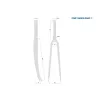 Occasion :  Fourche Route Carbone 1 pouces Ritchey