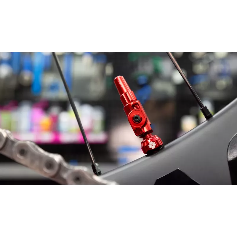 Valve Tubeless MUC-OFF - Big Bore (Couleur : Noir - Taille : 60mm - Valve : Presta)