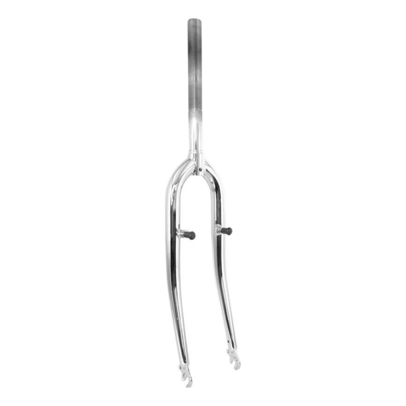 Fourche 26 pouce filetée 240mm chromée - 1 pouce