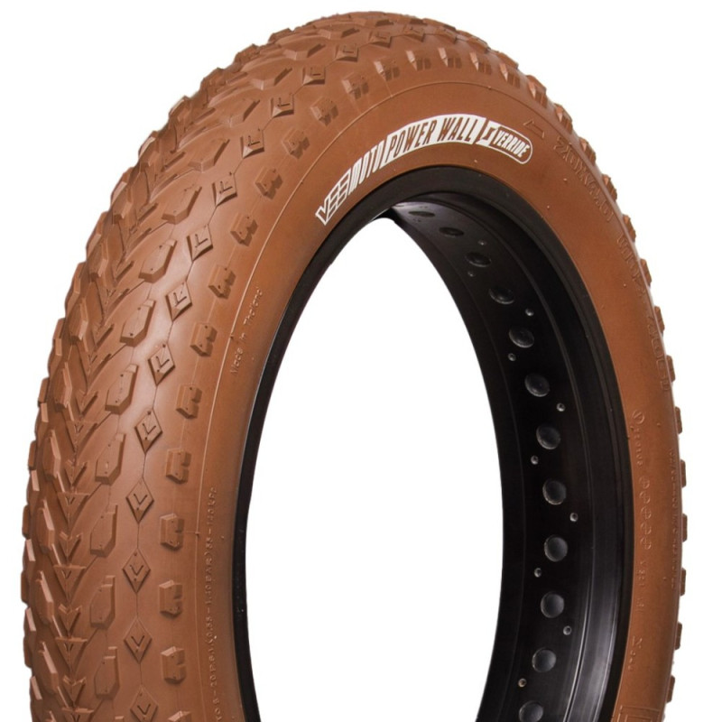 Pneu FAT BIKE Mission command marron par VEE TIRE - 20" x 4.0'
