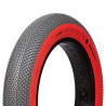 Pneu FAT BIKE Speedster gris flans red par VEE TIRE  - 20" x 4.0'
