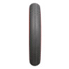 Pneu FAT BIKE Speedster gris flans red par VEE TIRE  - 20" x 4.0'