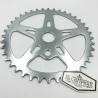 Plateau BMX acier 5 branches chromé - 44 dents