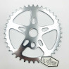 Plateau BMX acier 5 branches chromé - 44 dents