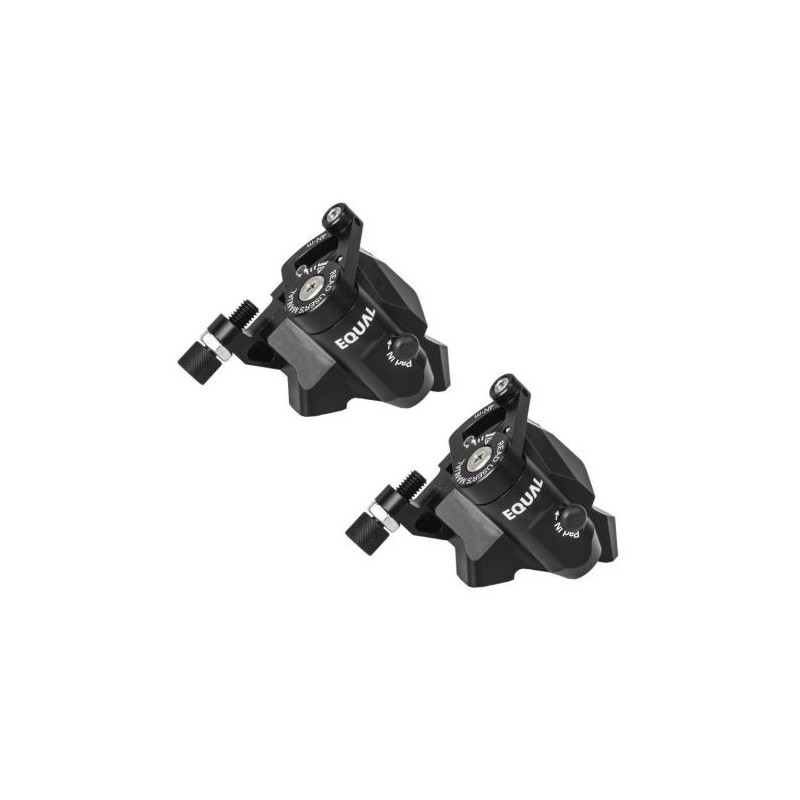 Paire d'étriers de freins à disque GROWTAC Equal (Flat Mount) Black