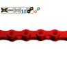 Chaine KMC Z1 narrow 1/2' x 3/32" Rouge